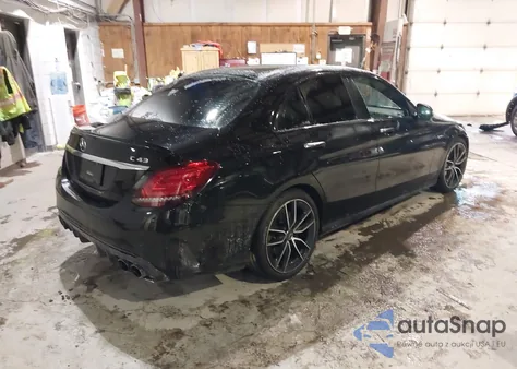 2020 Mercedes-Benz Amg C 43 4Matic z USA, uszkodzony, nr VIN 55SWF6EB0LU328562